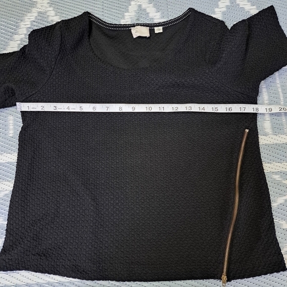 Anthropologie Postmark Waffle Knit T shirt - Picture 5 of 7